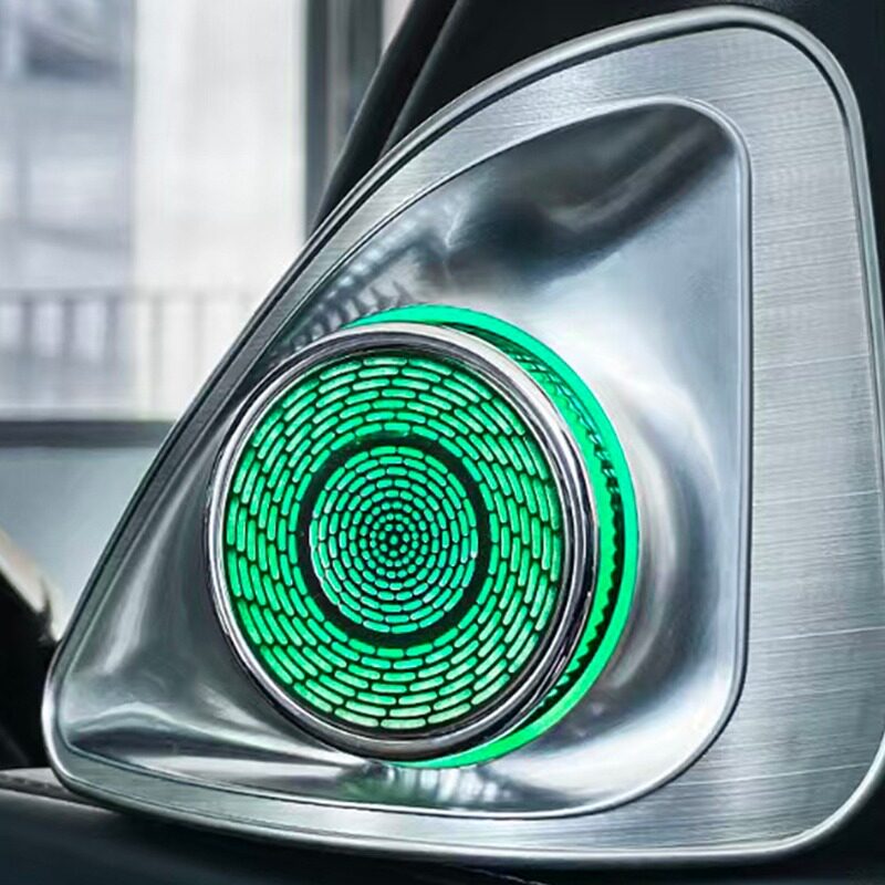 【Автомобильный гудок】 Вращающийся твитер Mercedes-Benz 4D C-class GLC-class audio set