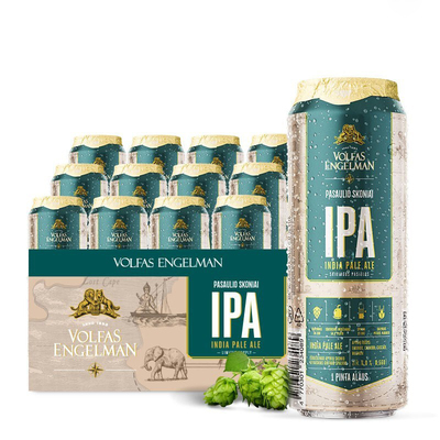Оригинальное импортное пиво Wolf Wolf Пиво в индийском стиле IPA крафтовое пиво 568мл*24 баночки