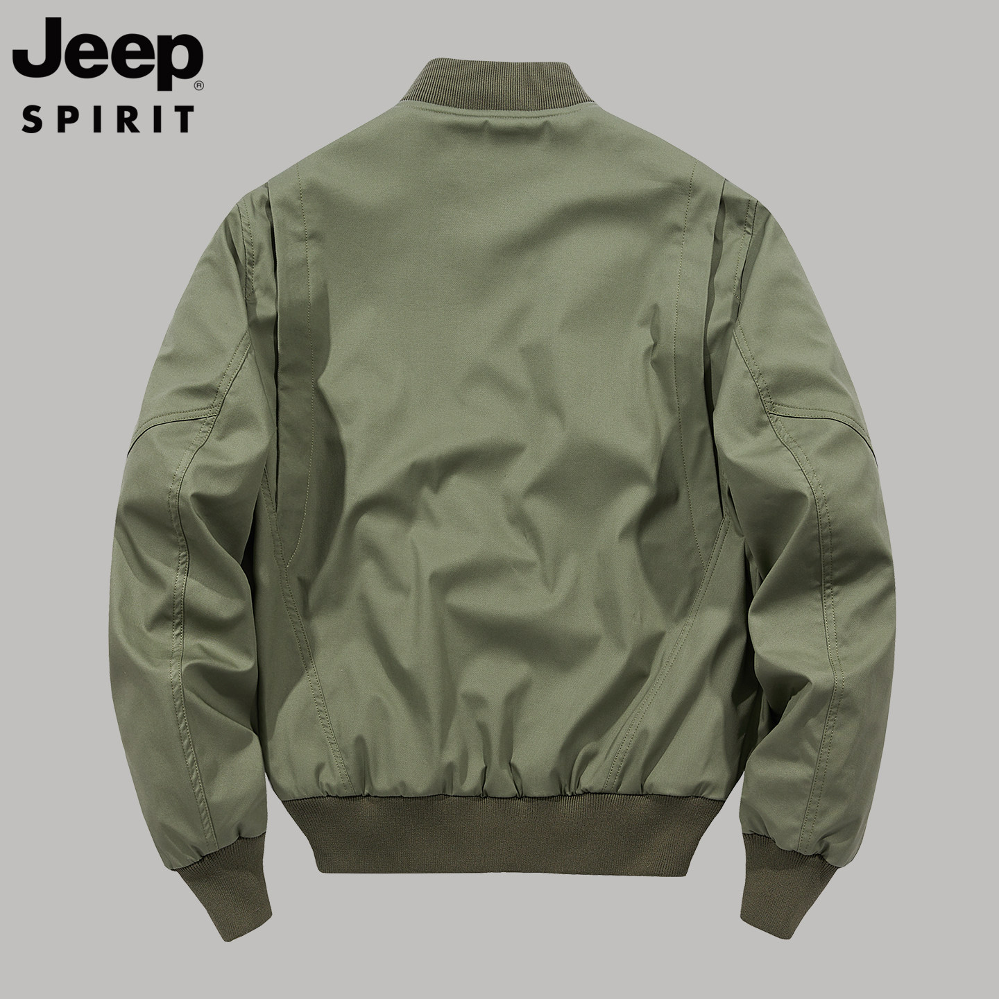 Весенне-осенняя мужская бейсбольная куртка с воротником JEEP Jeep, американская повседневная куртка в стиле милитари, мужская одежда пилота