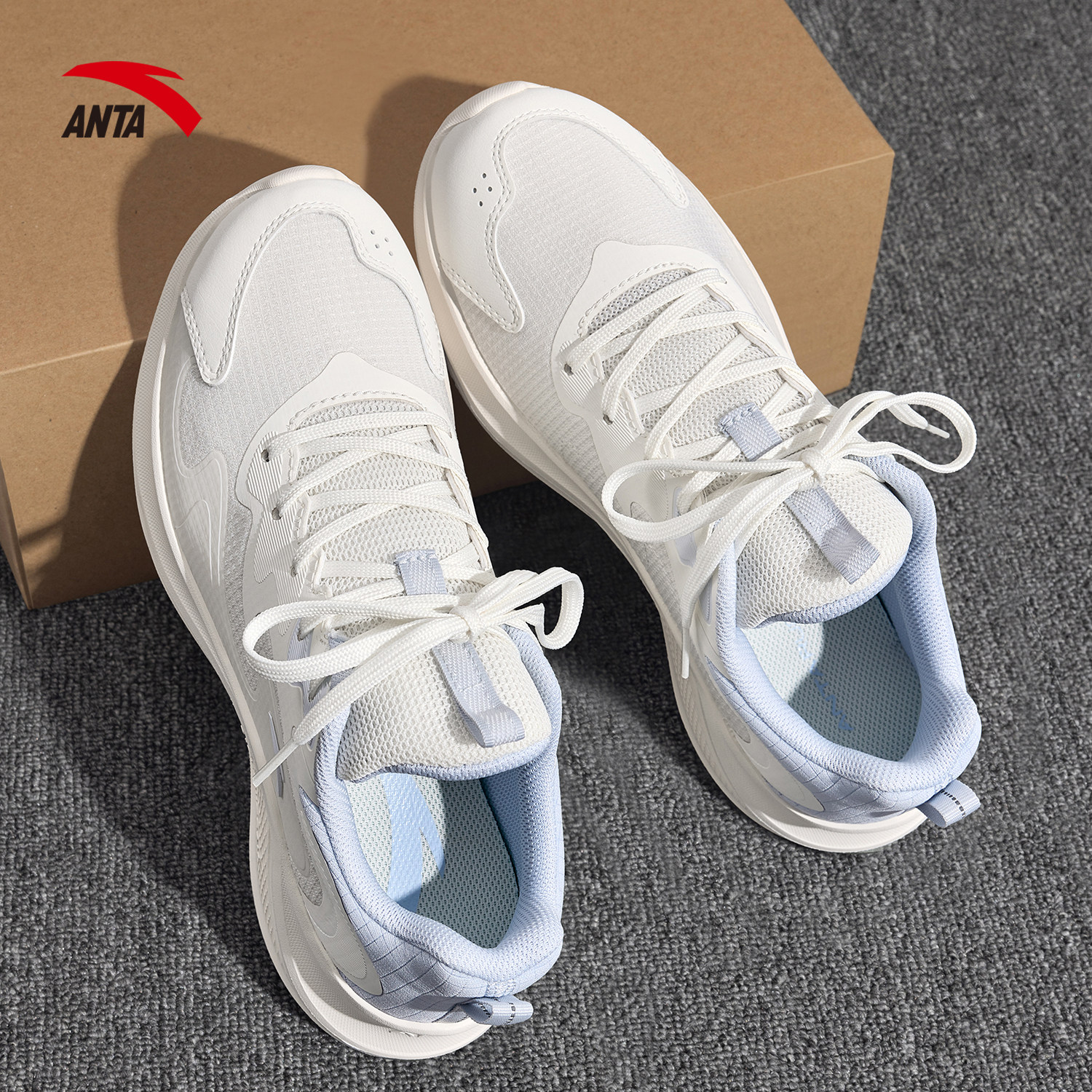 Кроссовки для бега Anta walking, женская обувь, весенняя новая официальная аутентичная сетчатая дышащая легкая спортивная обувь для бега трусцой