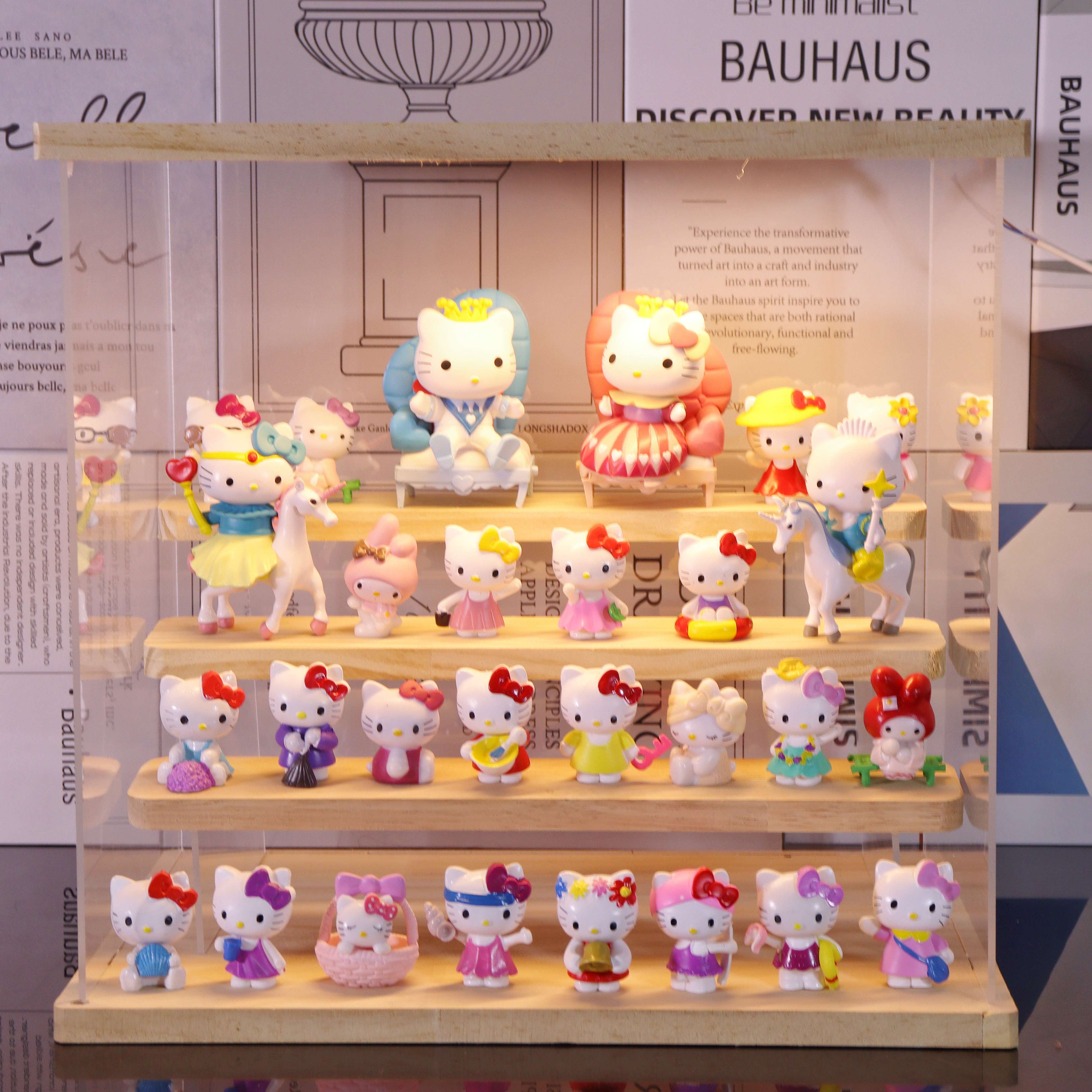 Симпатичное украшение для рабочего стола Hellokitty ручной работы Hello Kitty модная кукла KT cat модель серии кукол подарок