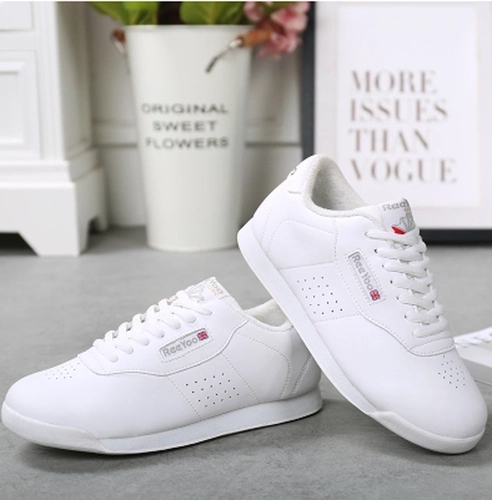 Олимпийские детские белые танцующие туфли подходит для мужчин и женщин для тренировок, мягкая подошва