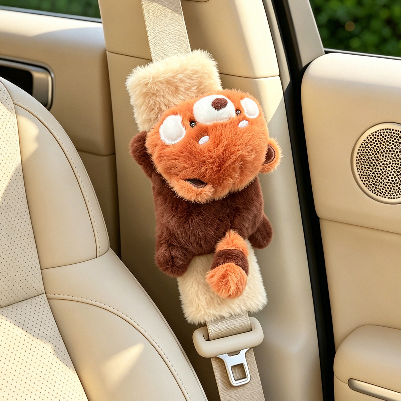 Креативные плечевые накладки для ремней безопасности автомобиля, мягкие и противоизносные, защитный чехол для ремня безопасности автомобиля, противоизносные плечевые накладки, новые универсальные