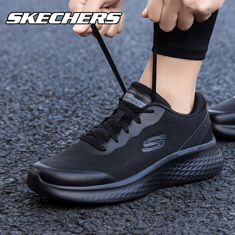 skechers Легкие и удобные кроссовки Skechers, мужская обувь, официальная флагманская сетчатая дышащая повседневная спортивная обувь для мужчин