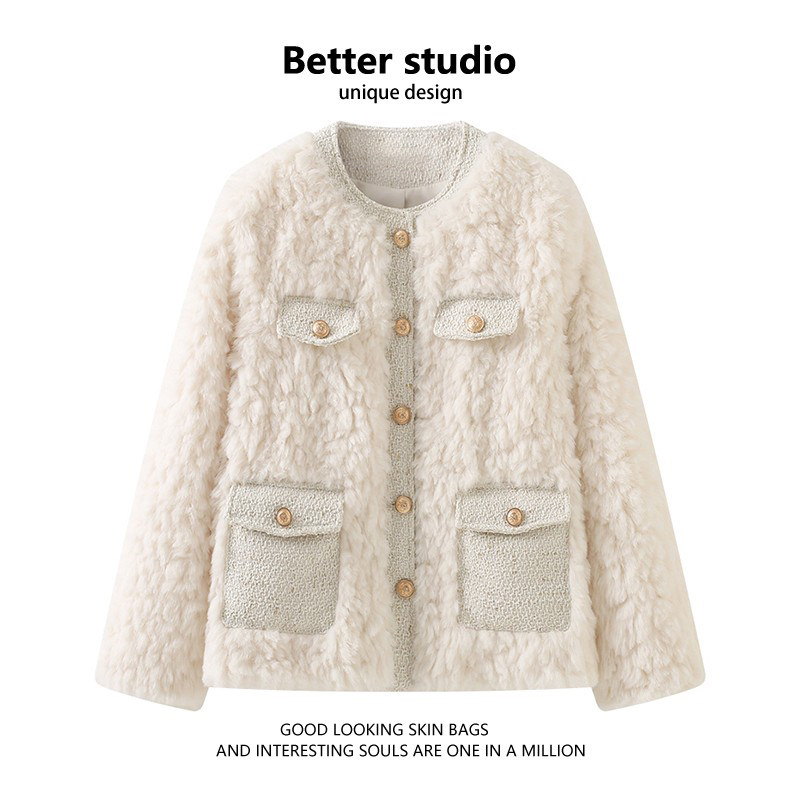 Высококачественная шерсть Xiaoxiang plush feeling wool 2022 новая осенняя и зимняя шерсть ягненка wind sheep