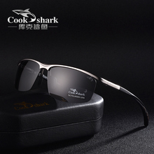 Cook Shark Polarized Sunglasses for Men's Driving Colorful Glasses for Drivers UV Resistant Sunglasses for Men
