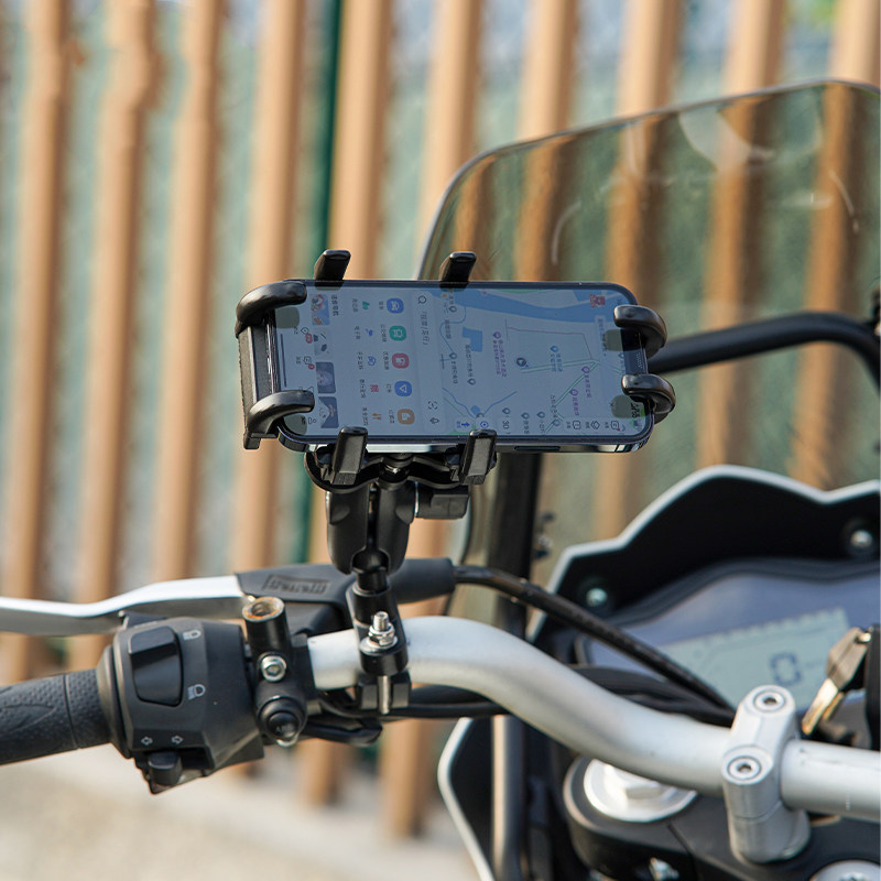 Suitable for LIFAN Lifan K19 K18 V16 V16S KPM200 modified shock resistant navigation bracket mobile phone