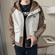 Shop owner's popular hooded spring and autumn jacket casual men's jacket B317-96805-P130