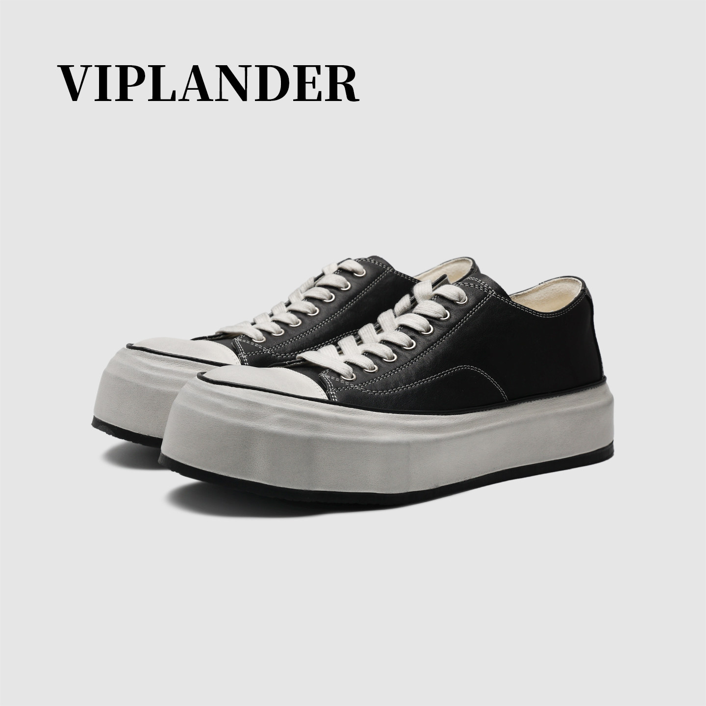 Уличные волновые кроссовки VIPlander для пригородных поездок, дышащая повседневная белая обувь, спортивная обувь, мужская осенняя обувь M017-1