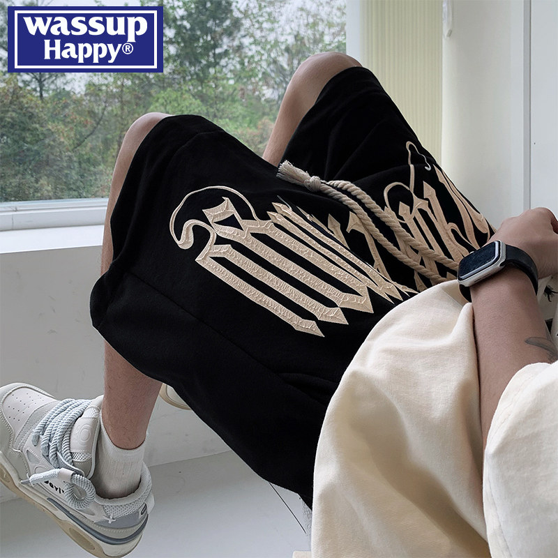 Новые летние мужские шорты Wassup happy в новом стиле...