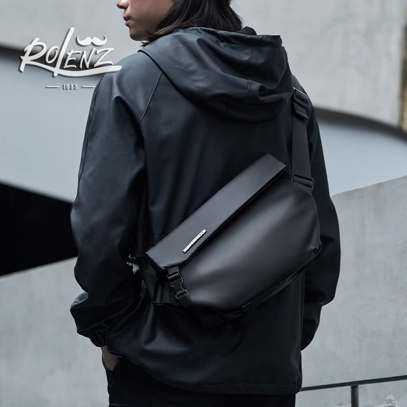 ROLENZ light, роскошная брендовая функциональная сумка-мессенджер, мужская нагрудная сумка большой емкости, сумка через плечо, спортивный рюкзак, мотоциклетная сумка-мессенджер, тренд