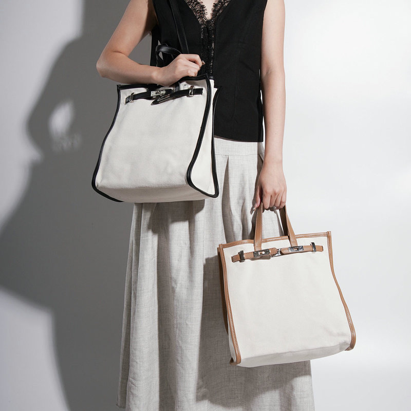 Новинка 2025 года, сумка Kelly bag, сумка для поездок на работу из хлопка и льна, повседневная универсальная сумка через плечо большой емкости, ниша в стиле ретро