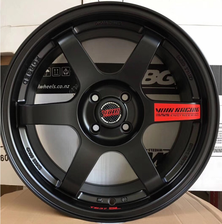 Диски Tiancheng TE37 подходят для автомобилей Fit Carnival Toyota 86 Golf Angkesaila A3 Civic Seagull