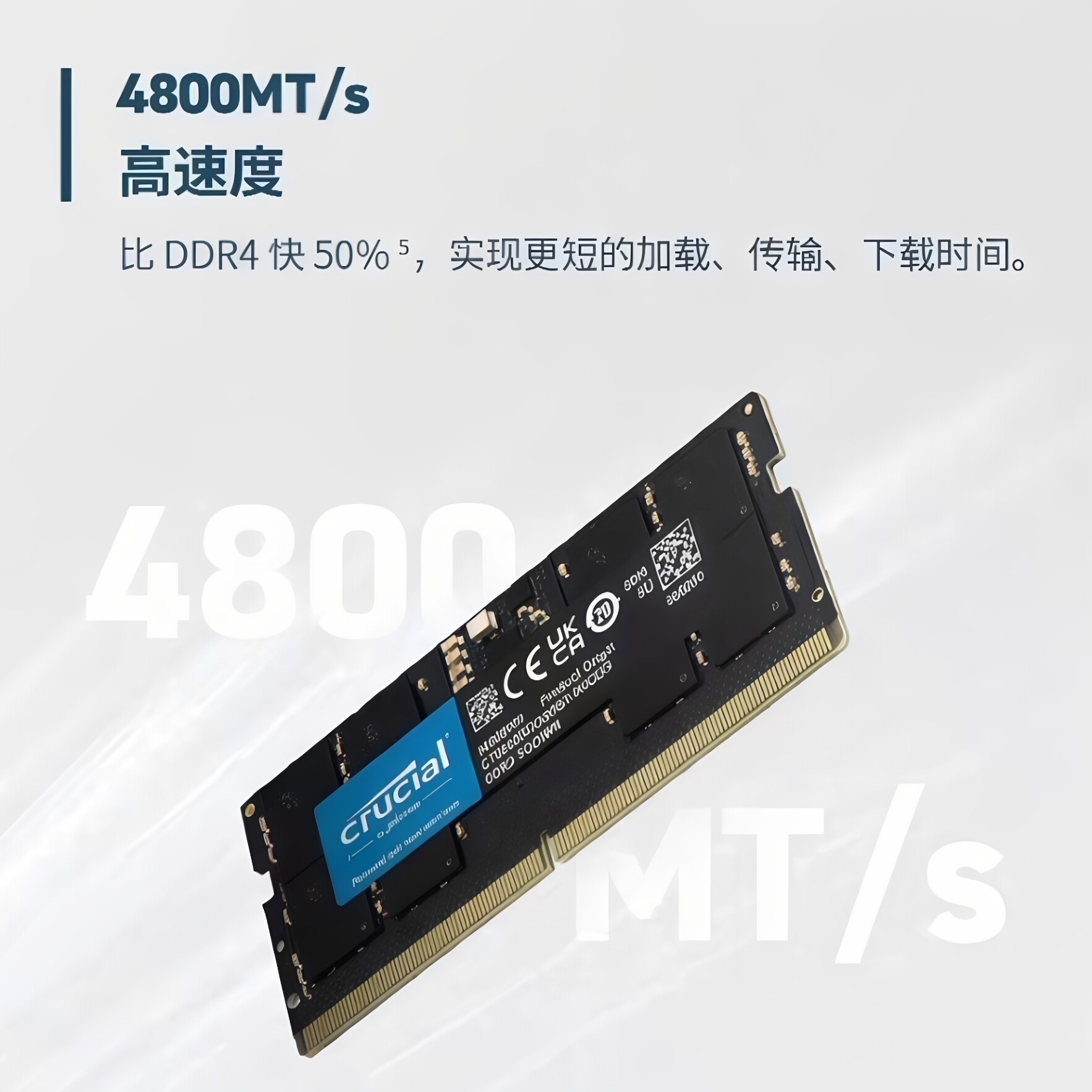 Панель памяти для ноутбуков CRUCIAL/Yingruida DDR5 8G 16G 32G Samsung Micron 4800 5600