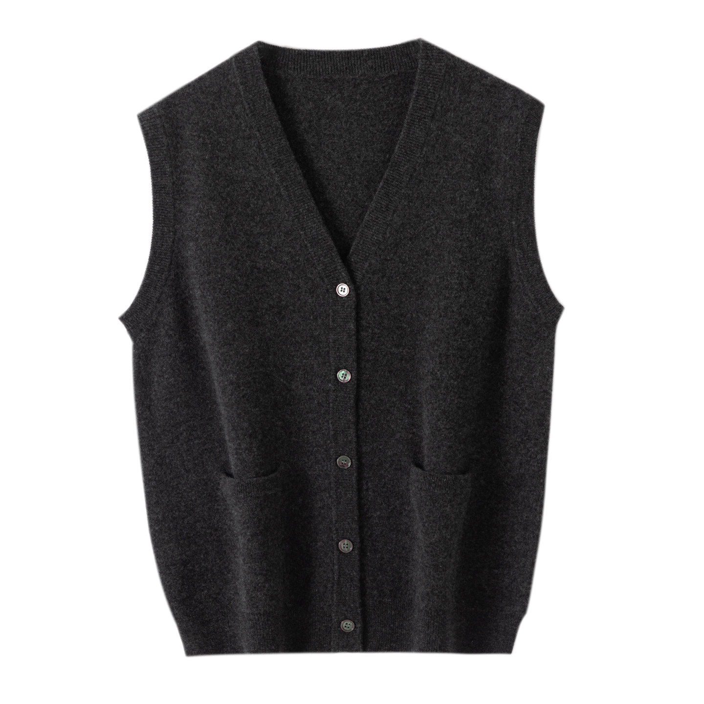 100% Wool Knit Sweater Vest for Men and Women, JK Style, Japanese Preppy Style, Versatile Loose-fitting Outerwear