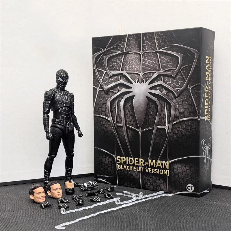 Hajiji CT Factory SHF Черный костюм Человека-паука 3 Тобима...