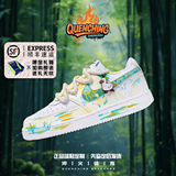 Мужские и женские кроссовки Nike Court Vision 1 с утиной уткой, разноцветные, смазанные, милые, свежие, расписанные вручную кроссовки Nike для мужчин и женщин