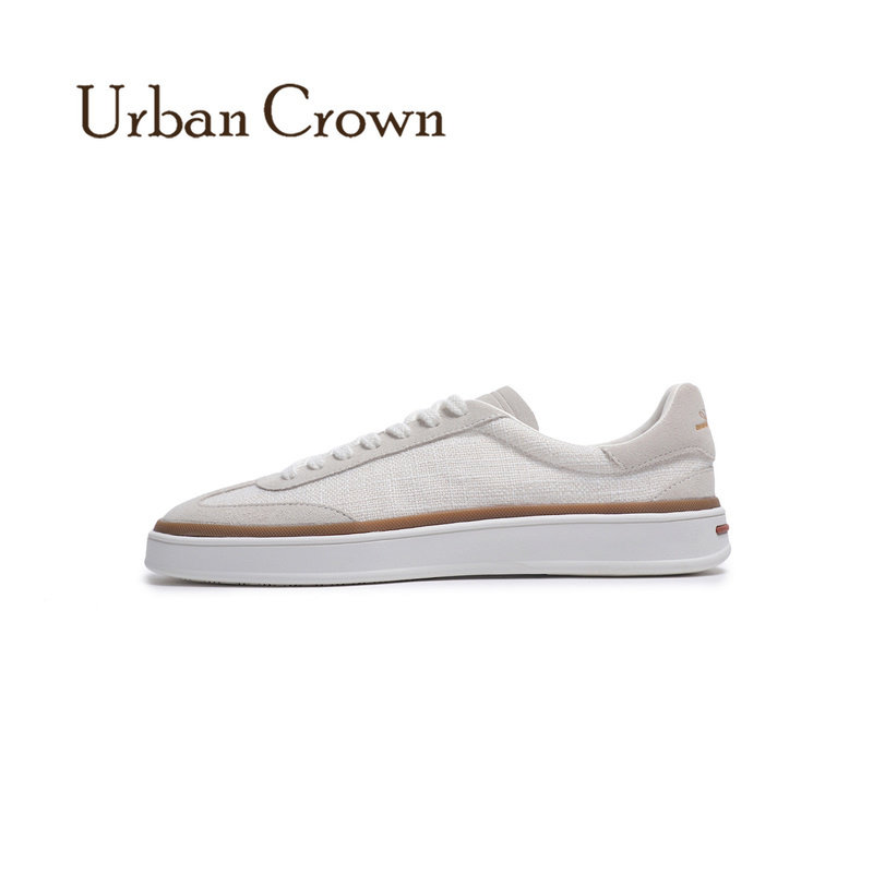 [Дышащее и прохладное ощущение] Летние немецкие кроссовки Urban Crown, мужская обувь lp, белые туфли в стиле old money, повседневные кроссовки