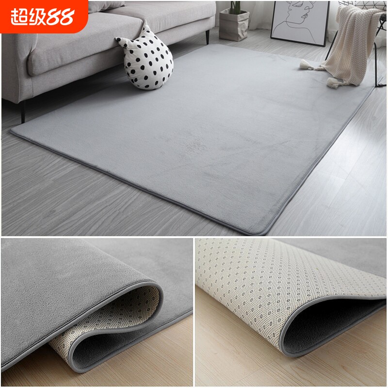 Комната ковер коврик спальня коврик для пола гостиная 2024 новое прикроватное одеяло эркер свет роскошная девушка полный магазин киберспорта