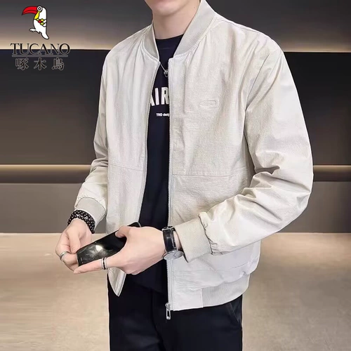 Осенняя трендовая бейсбольная куртка для отдыха