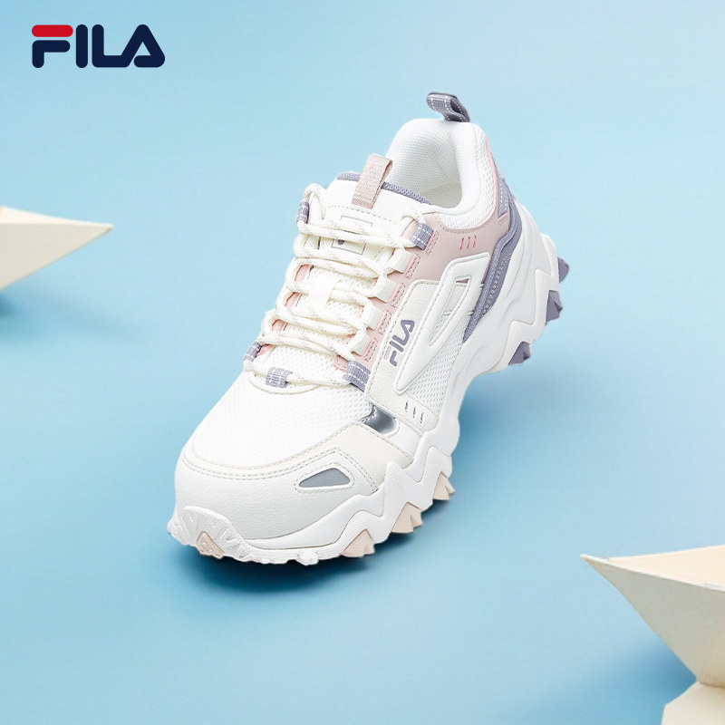 Официальная женская обувь FILA, обувь для папы, осенняя повседневная обувь с увеличенным весом, легкие спортивные кроссовки для пары Ou Ke Man
