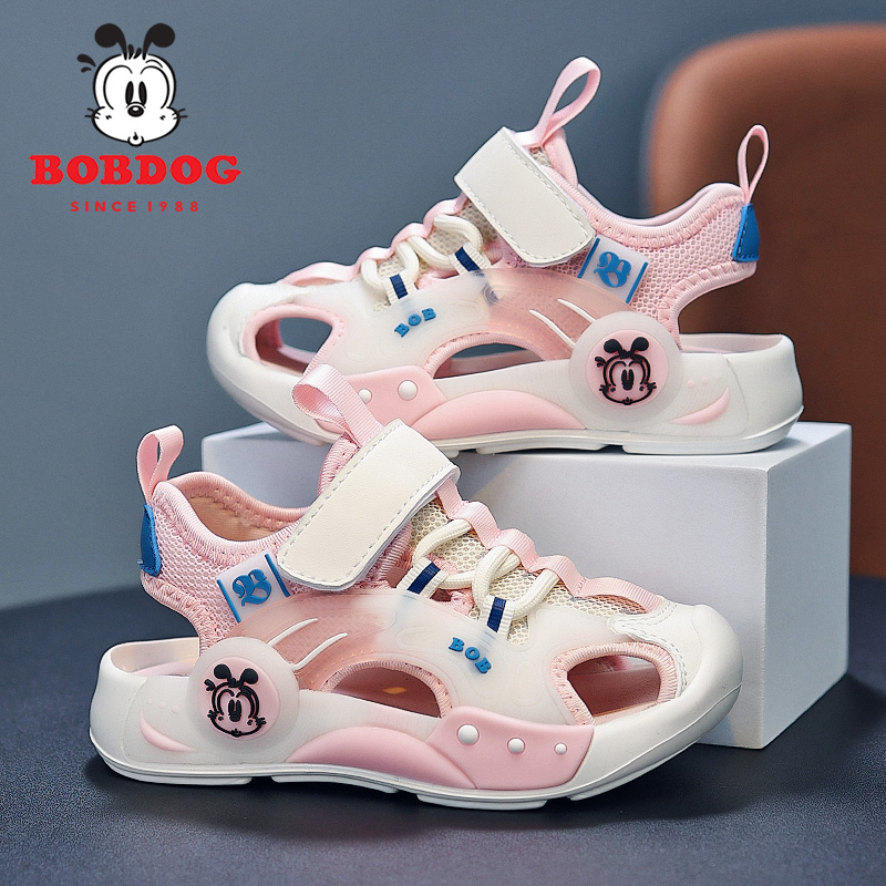 Babudou/ сандалии для девочек; коллекция 2025 года; новинка лета; стильная детская обувь для больших размеров; модная пляжная детская обувь принцессы на мягкой подошве