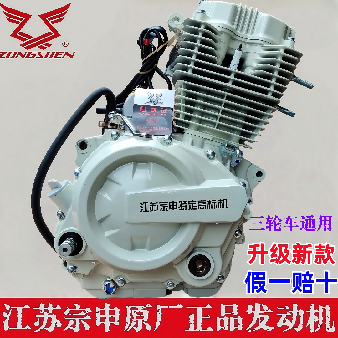 Трехколесный мотоцикл Zongshen vehicle с оригинальным аутентичным совершенно новым двигателем 11