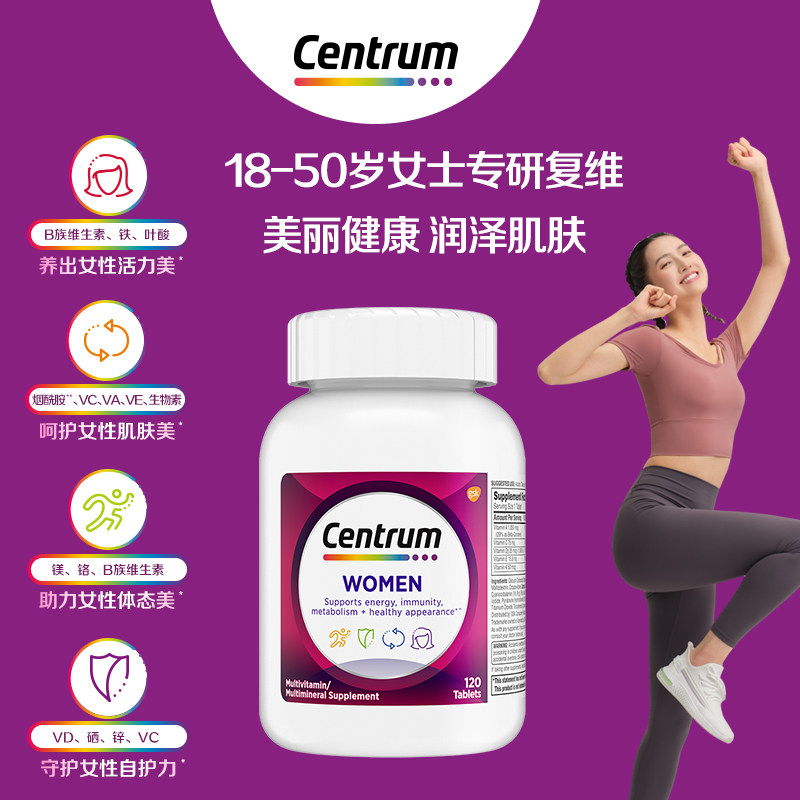 Входит в состав поливитаминного комплекса temporary Centrum Shancun для женщин с ниацинамидом в 200 капсулах и различными минералами