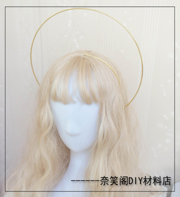 taobao agent 直径17.5cm 22cm 三层圣母光环DIY材料配件手工发箍满49元包邮