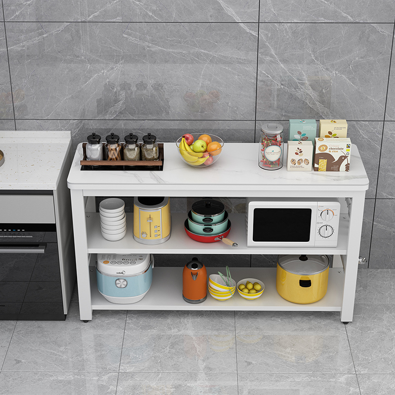 Кухонные стеллажи, многослойные стеллажи для резки овощей, многофункциональные напольные стеллажи для хранения, духовка, микроволновая печь, стеллажи для хранения кастрюль