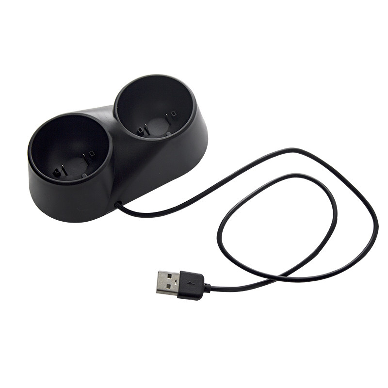 Подходит для зарядной базы Sony handle, беспроводного зарядного устройства PS MOVE, ручки PS4 VR с двойной зарядкой, подставки для зарядки ps4move handle OSTENT