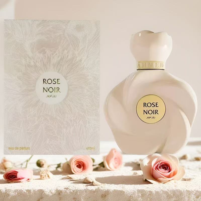 Подарочная коробка духов Ahmed AI Maghribi Rose Noir Sicily Black Rose в подарочной упаковке EDP 75 мл
