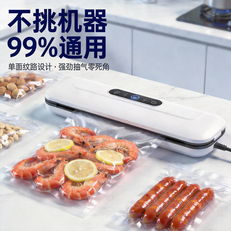 Вакуумный мешок для зерна из нейлона Xizhilong бытовой, пищевой, анилоксовой, вакуумной упаковки, мешок для сохранения свежести, утолщение с высокой проницаемостью