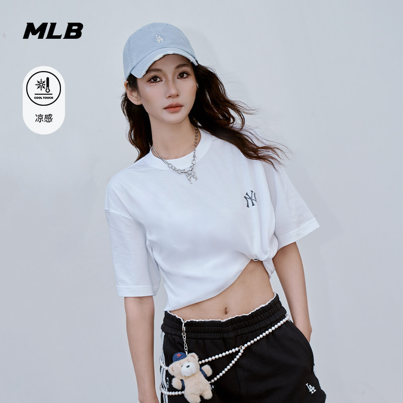 Официальная мужская и женская футболка MLB в едином стиле, универсальная, прохладная, сухая, легкая и приятная для кожи, 26 летняя TSB03