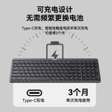 Lenovo Высококачественная беспроводная клавиатура и мышь Lenovo с функцией отключения звука Bluetooth офисный универсальный настольный компьютер ноутбук