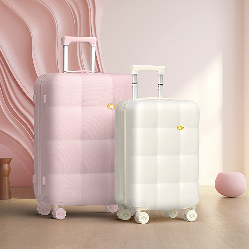 Чемодан Mango bird с 20-дюймовым посадочным местом, маленький розовый чемодан с универсальным колесом, милый новый футляр для тележки с паролем