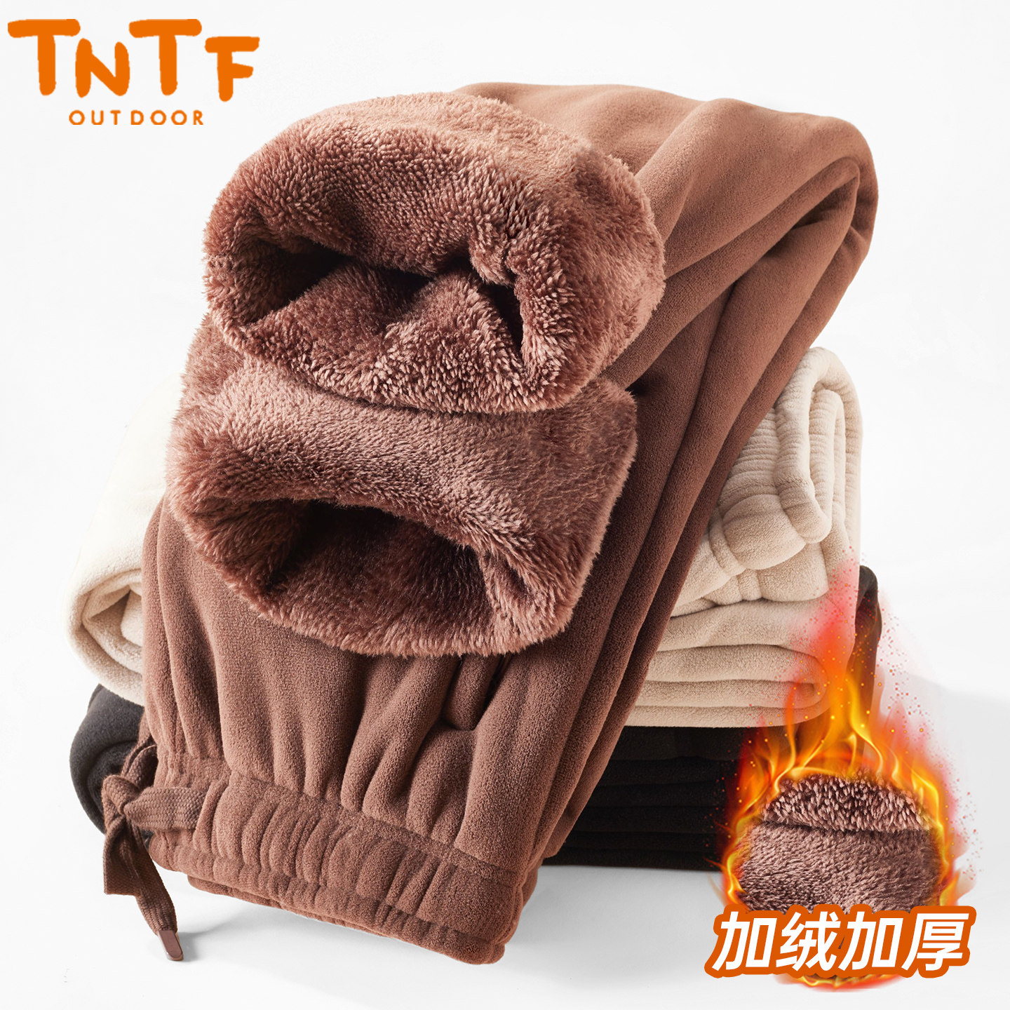Новые утепленные спортивные брюки winter plus из бархата, повседневные универсальные брюки с прямыми штанинами из австрийского бархата с зернистостью, теплые брюки с защитой от холода, мужские свободные брюки