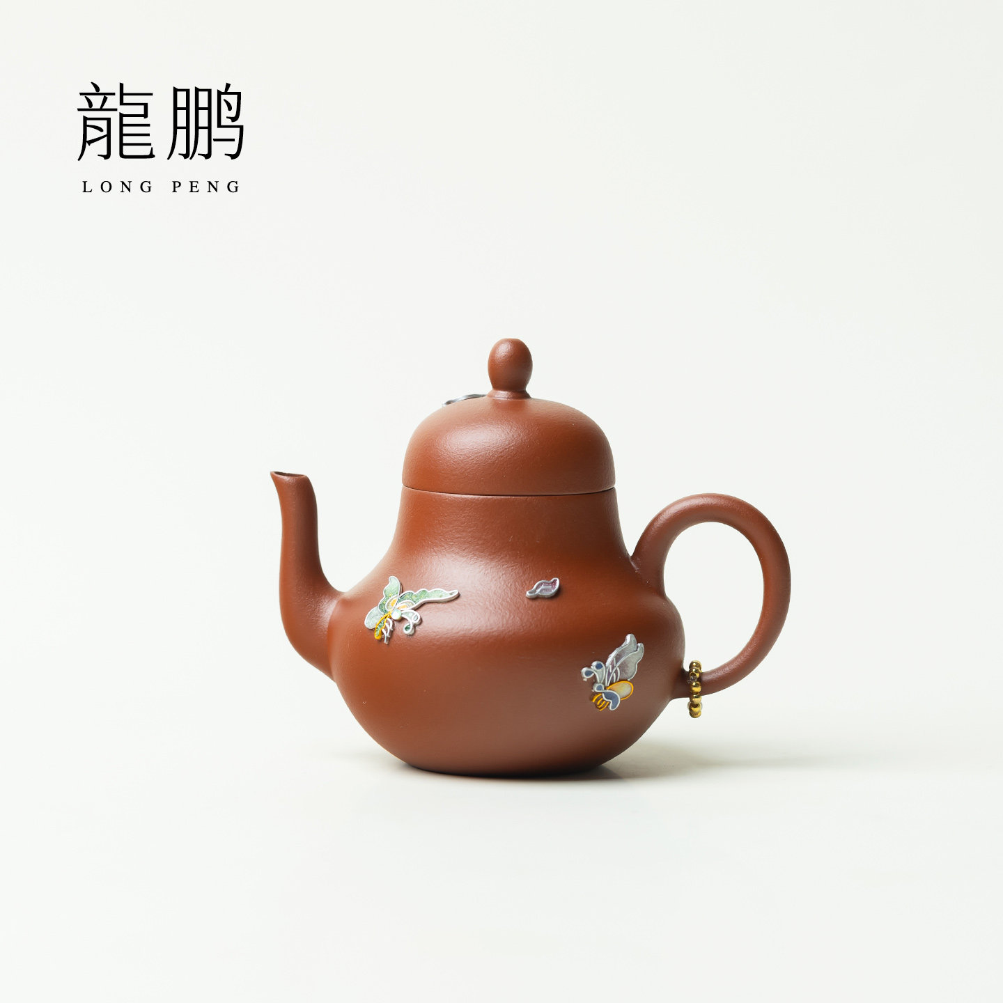 Longpeng Cloisonne see butterfly marks фиолетовый глиняный горшок ценный чайный сервиз Кунг-фу Si Ting Pot высококачественный бытовой чайный столовый чайник