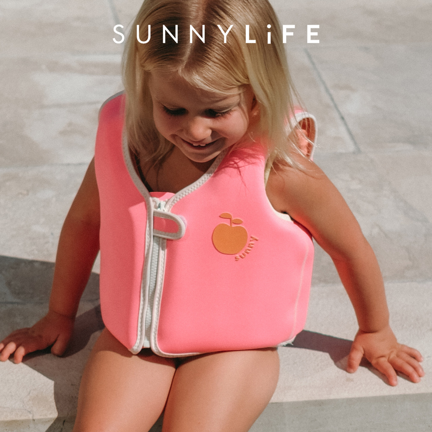 детский плавучий жилет sunnylife, детские спасательные жилеты, для девочек без надувных изделий, детская вспомогательная плавучая одежда для плавания
