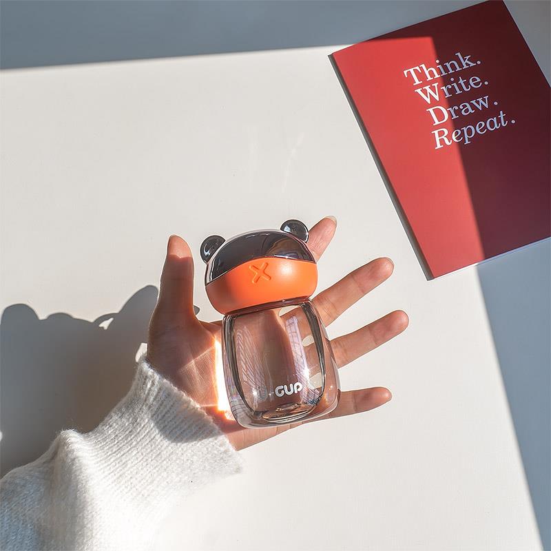 Японская карманная чашка 200 мл мини-чашка для воды женская портативная маленькая девочка портативная пластиковая защита от падения