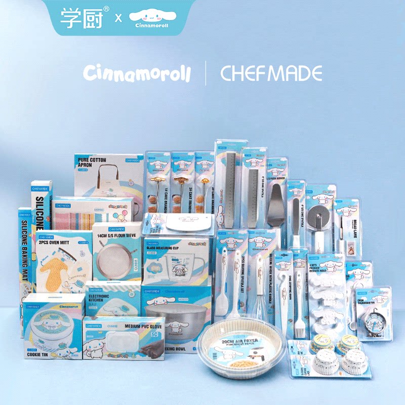 набор для совместной выпечки chefmade Cinnamon Dog с корицей, Бытовые кухонные гаджеты, лопатка для выпечки DIY, венчик