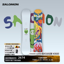 SALOMON 23 New Winter Outdoor Sports Equipment Freestyle Ski Single Board ABSTRACT