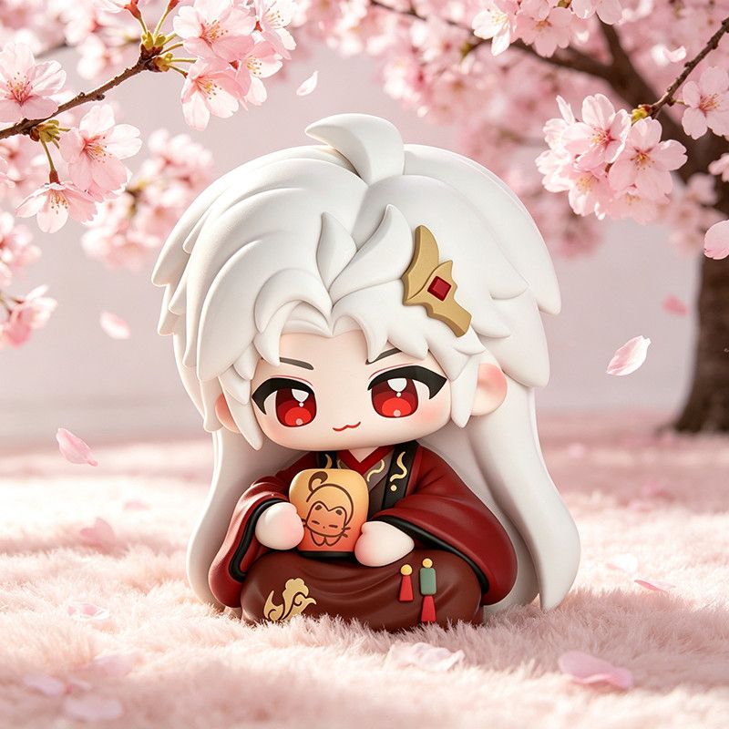 Древний стиль-Игровая периферия Qin Che Shen Xinghui, Симпатичная версия Q, Модель Doujin ручной работы, Подарок для украшения рабочего стола