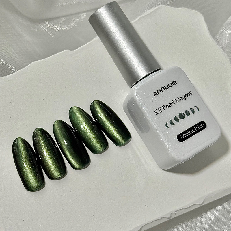 Япония импортировала ежегодный дизайн ногтей ice pearl cat eye phototherapy лак для ногтей клей телесного цвета, мягкий яркий белый лунный свет