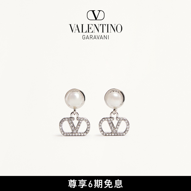 [Беспроцентная рассылка на 6 выпусков] ФИРМЕННЫЕ МЕТАЛЛИЧЕСКИЕ СЕРЬГИ VALENTINO VALENTINO LADIES VLOGO
