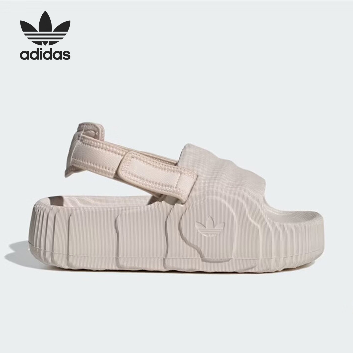 Adidas/Женские модные износостойкие повседневные сандалии Adidas official authentic clover на толстой подошве IE5651