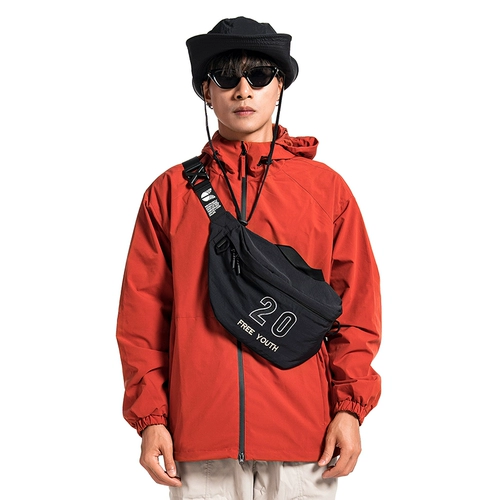 Сумка через плечо, мужская трендовая нагрудная сумка, рюкзак, спортивная поясная сумка, сумка на одно плечо