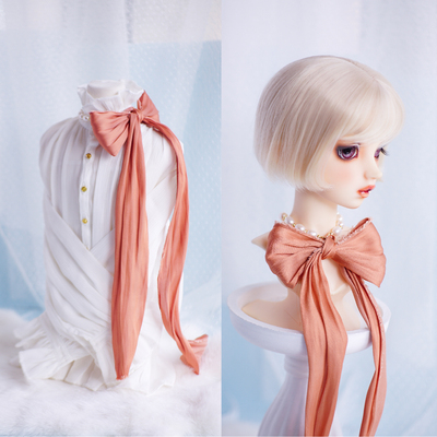 taobao agent R.I.A原创『风和』多色绸带蝴蝶结欧风项链bjd3分sdgr62大女叔体
