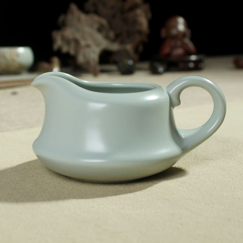 Rudao Ru Kiln fair cup size tea sea одноразовые бытовые чайные керамические аксессуары могут открывать кусочки высококачественного фарфора Ru
