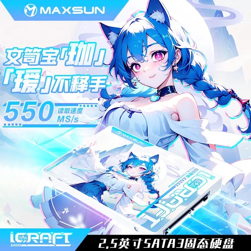 Твердотельный накопитель Mingsheng SATA X8 128G/256G/512G для настольных компьютеров с высокой скоростью чтения и записи national wind двухмерный